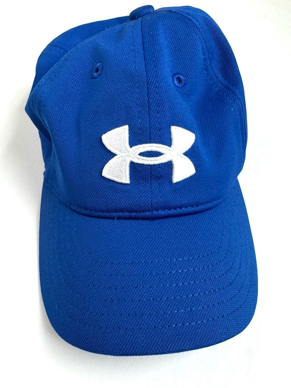 Under Armour Bright Blue Cap with White Logo